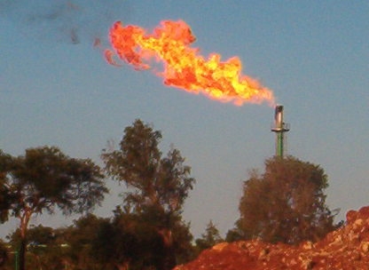 prospeção de gás em Temane